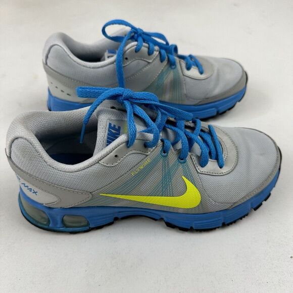 Nike Max Run Lite 3 Women's Running Shoes 488167-006 Size 6.5 Aqua Yellow Grey - Picture 6 of 12